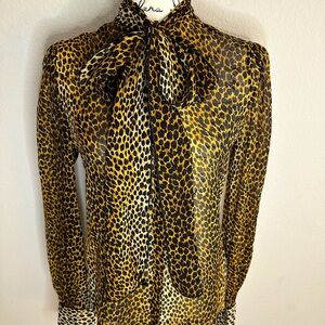 D&G Leopard Blouse